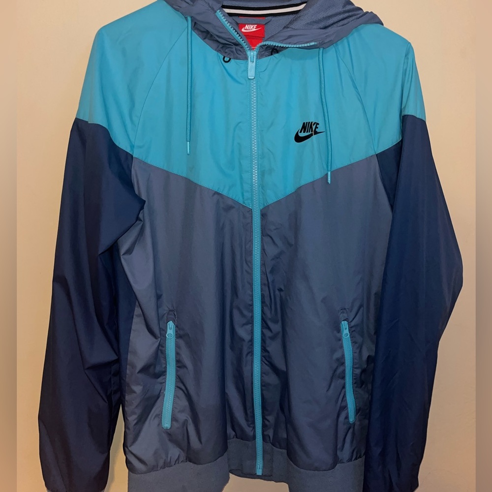 Nike Mens Windbreaker Blue